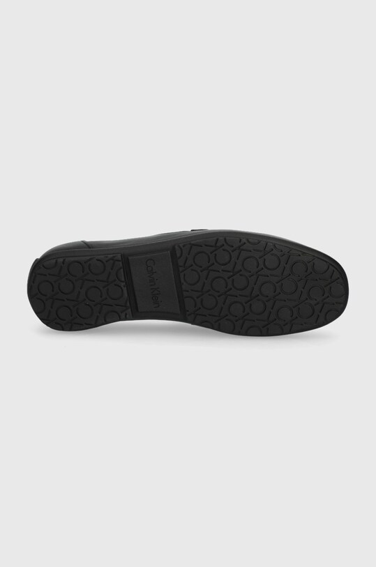 Calvin Klein mokasyny skórzane HM0HM00519.BEH czarny