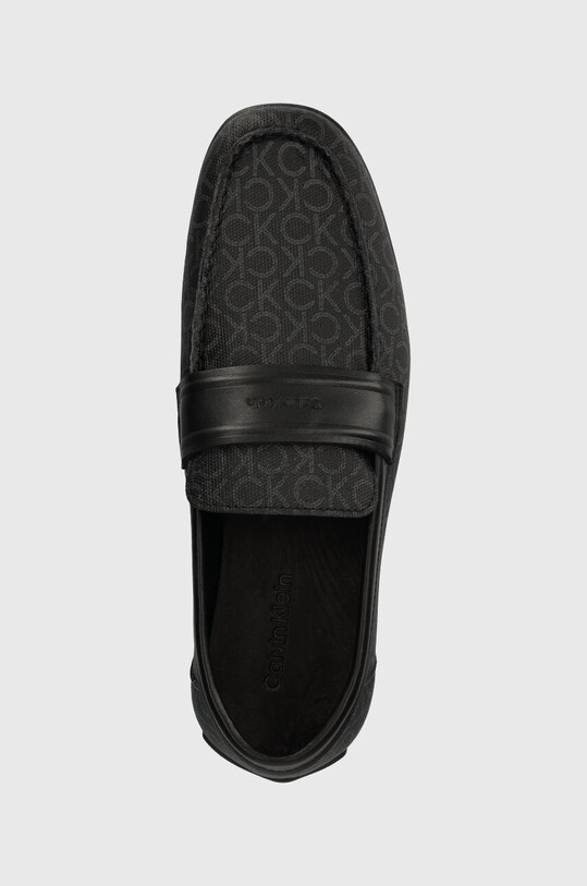 Calvin Klein mokasyny skórzane czarny HM0HM00521.00V