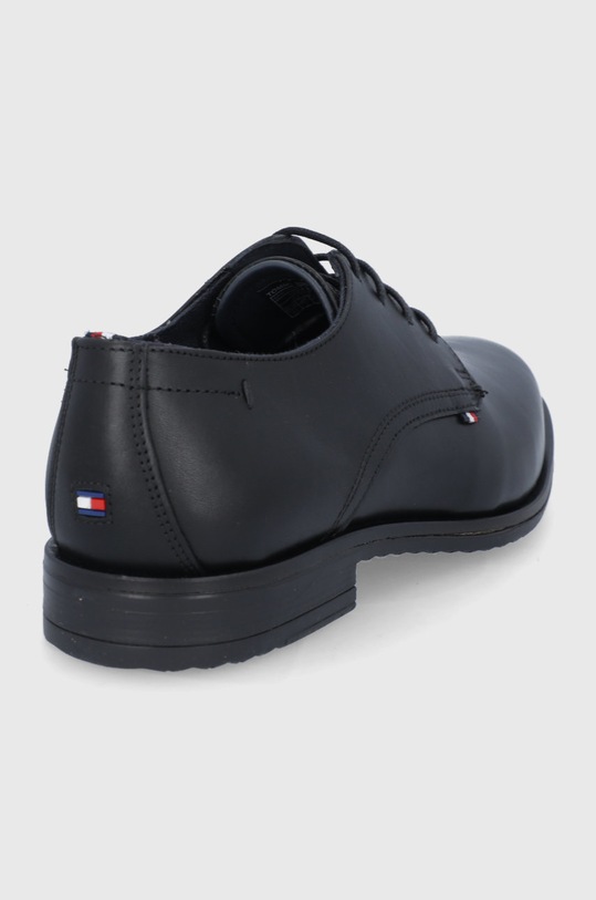 Obuwie Tommy Hilfiger półbuty skórzane FM0FM03955.BDS czarny
