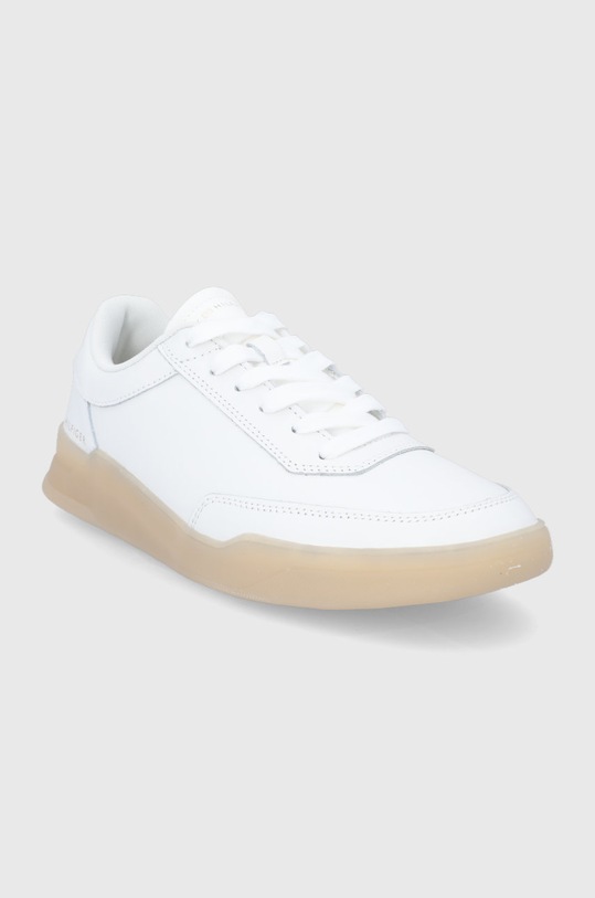 Tommy Hilfiger buty skórzane FM0FM04078.YBL biały SS22