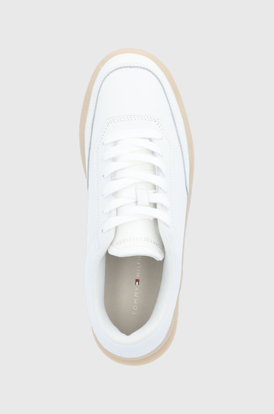 Tommy Hilfiger buty skórzane biały FM0FM04078.YBL
