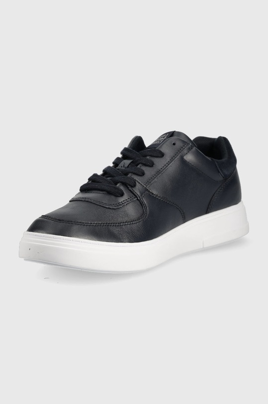 Obuwie Tommy Hilfiger sneakersy skórzane FM0FM04017.DW5 granatowy