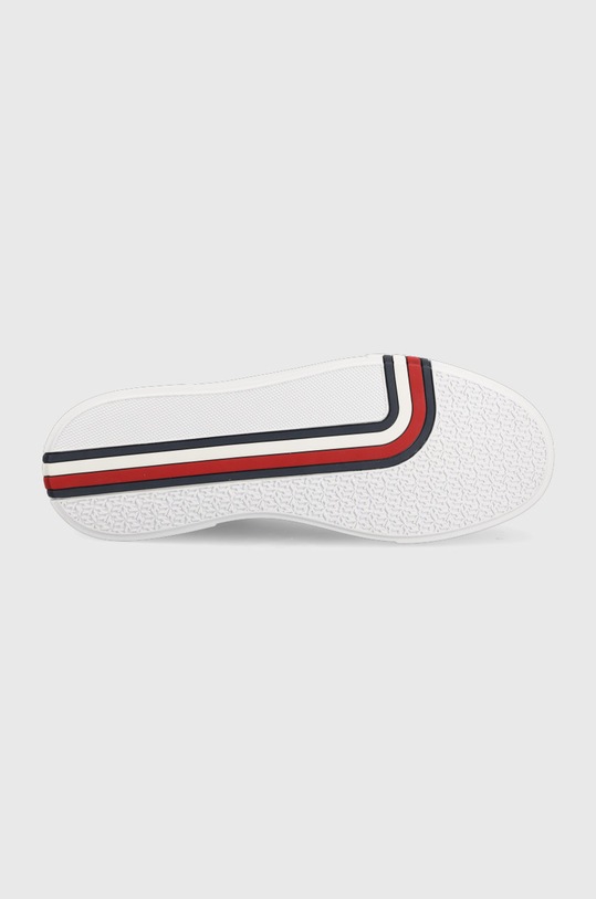 Tommy Hilfiger sneakersy skórzane FM0FM04017.DW5 granatowy