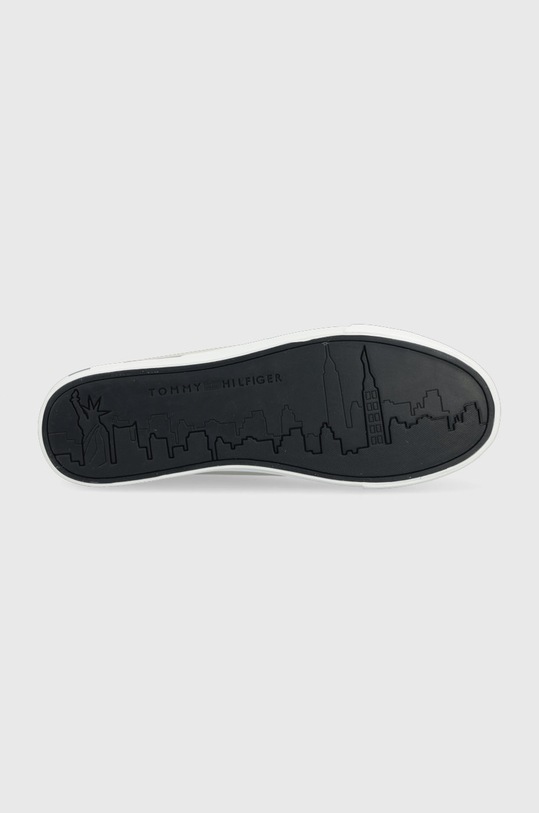 Tommy Hilfiger sneakersy skórzane FM0FM04076.PQU szary