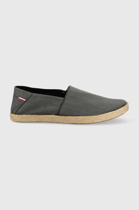 Tommy Hilfiger espadrilles szürke FM0FM03966.BDS