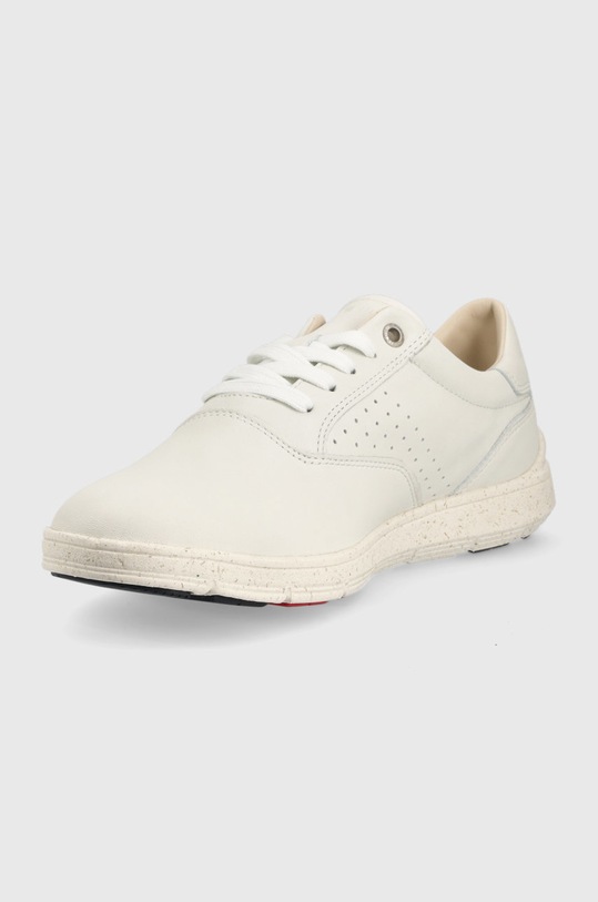 Obuwie Tommy Hilfiger sneakersy skórzane FM0FM04084.PL5 szary