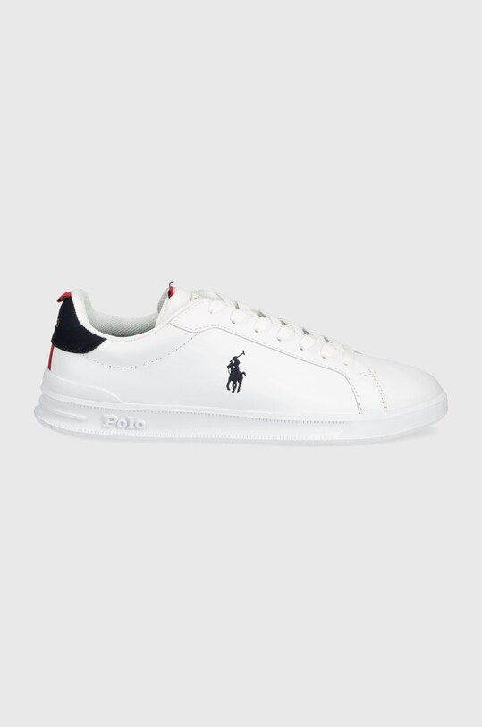 Кросівки Polo Ralph Lauren Hrt Ct II імітація лицьової шкіри білий 809860883003.100