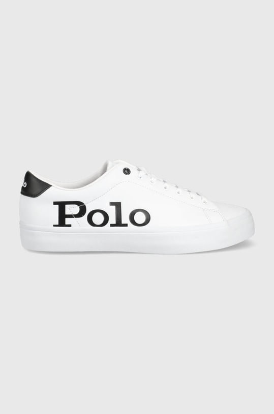 Kožená obuv Polo Ralph Lauren Longwood biela 816862547001.100