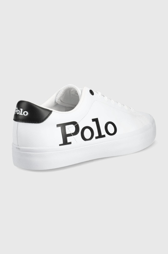 Kožená obuv Polo Ralph Lauren Longwood 816862547001.100 biela SS22