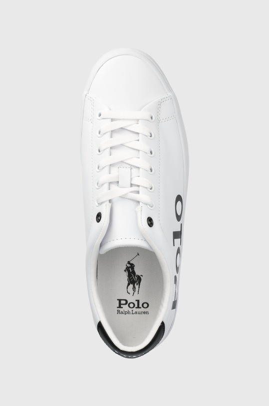 Kožená obuv Polo Ralph Lauren Longwood biela 816862547001.100