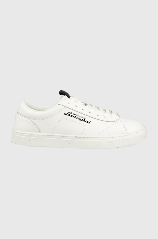 Lamborghini sneakersy skórzane biały 72XB3SD1.ZP118.005