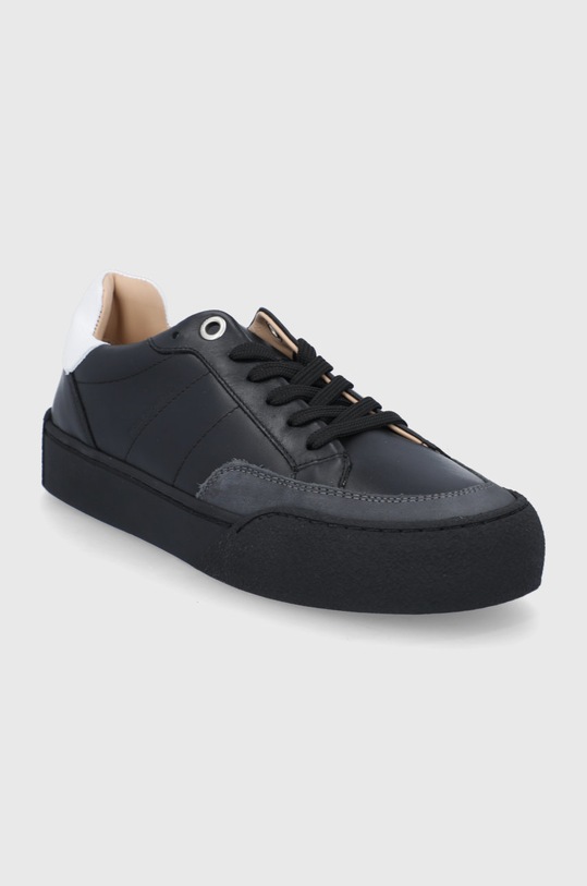 Tiger Of Sweden Buty skórzane T68360001.50 czarny SS22