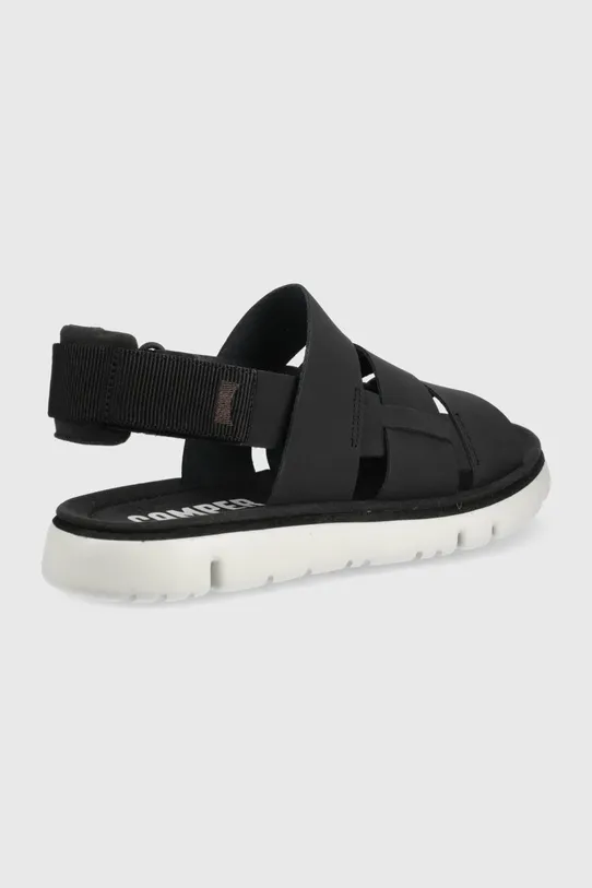 Camper sandale din piele intoarsa Oruga Sandal K100470.006 negru SS22