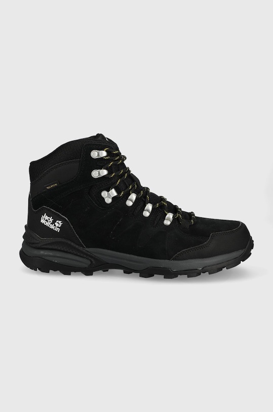 Jack Wolfskin scarpe Refugio Texapore Mid pelle scamosciata nero 4049841.6357