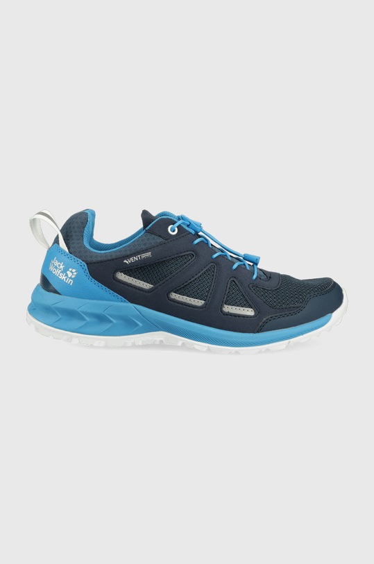 Jack Wolfskin buty Woodland 2 Vent Low imitacja skóry licowej granatowy 4051281.1172