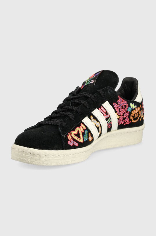 Boty Kožené sneakers boty adidas Originals Campus 80s Pride GX6390 GX6390 černá