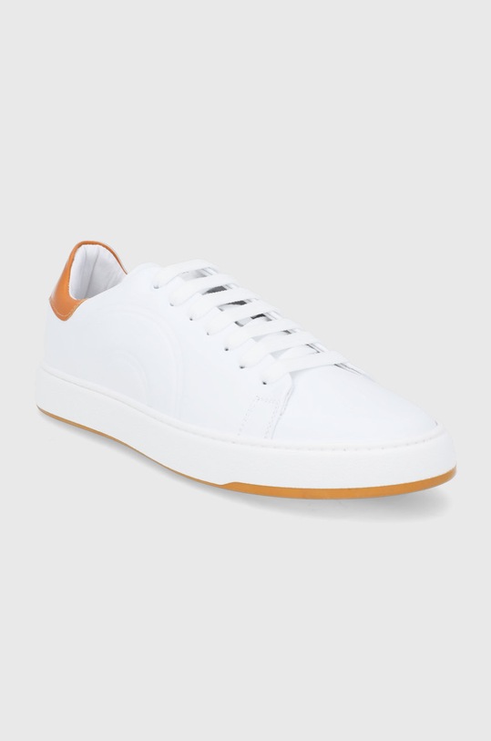 Kožené boty Liu Jo M122P408SNEAKSMOOTH.511 bílá SS22