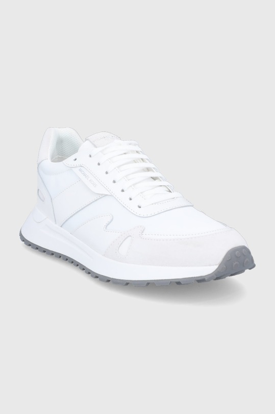Michael Kors buty skórzane Miles 42F9MIFS2S.085 biały SS22