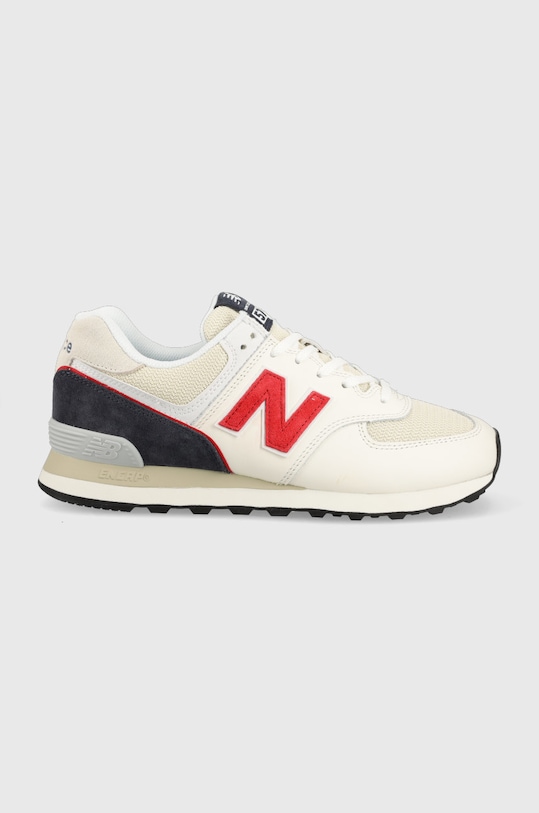 New Balance sneakersy ML574WN2 skóra zamszowa beżowy ML574WN2
