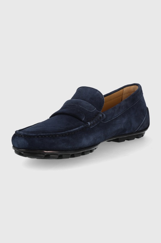 Obuwie Paul&Shark mokasyny zamszowe 21418024.13.BLUE granatowy