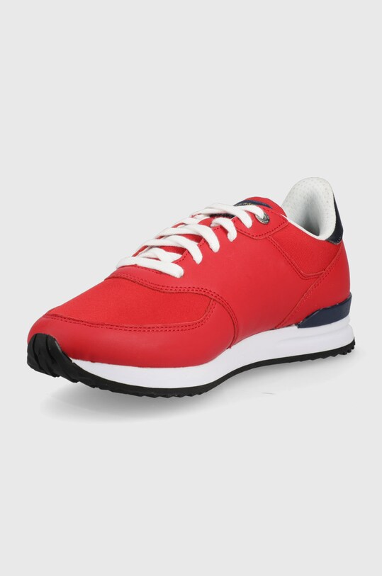 Obuwie Paul&Shark buty skórzane 22418001.577.RED czerwony
