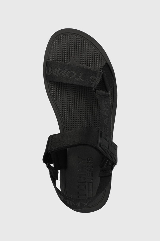 Sandály Tommy Jeans černá EM0EM00976.BDS.MENS.EV