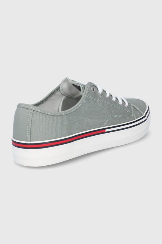 Obuwie Tommy Jeans tenisówki EM0EM00962.PMI.ESSENTI EM0EM00962.PMI.ESSENTI szary