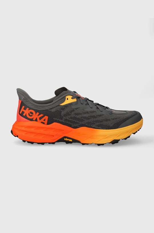 Hoka One One buty do biegania Speedgoat 5 syntetyczny szary 1123157