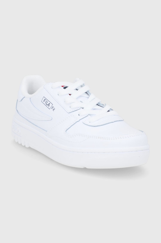 Fila ghete de piele FFM0003 alb AW24