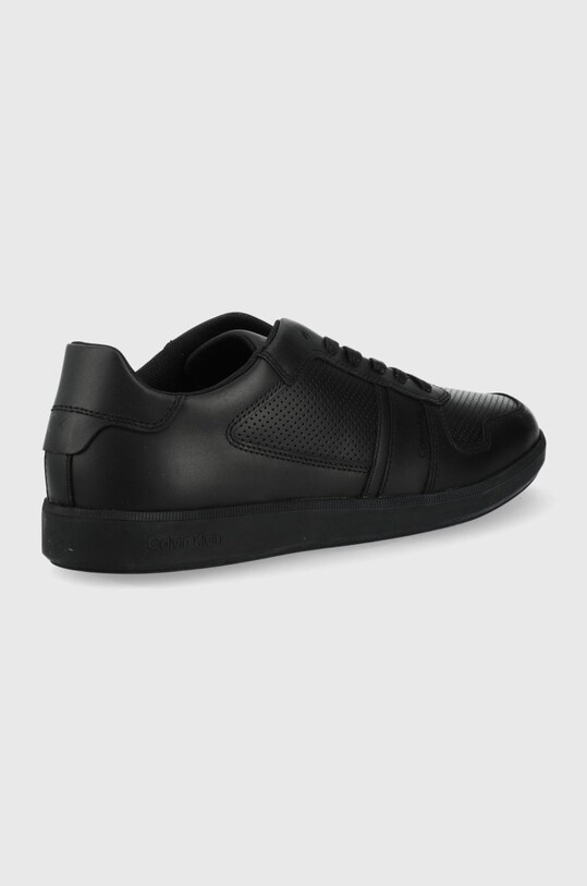 Calvin Klein sneakersy skórzane HM0HM00471.00U czarny SS23