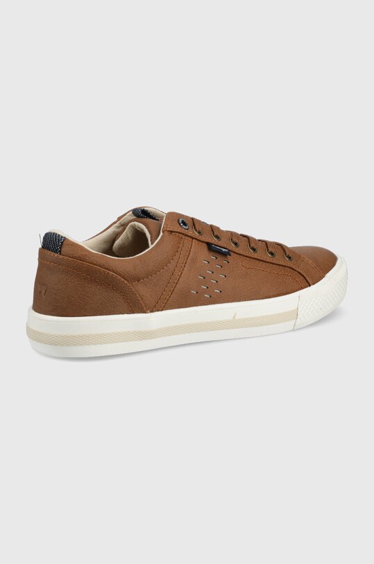 Wrangler tenisówki Clay Vegan WM21040A.064 brązowy SS22