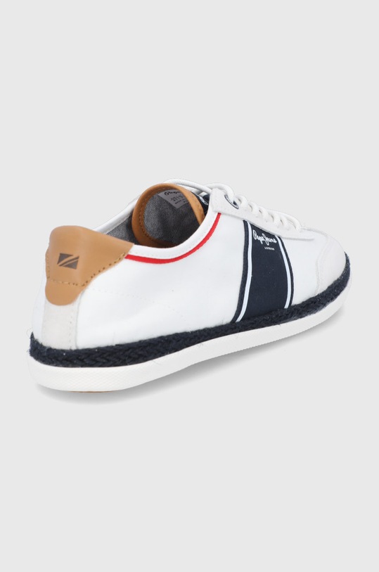 Obuwie Pepe Jeans tenisówki maui smart PMS10298.800 biały