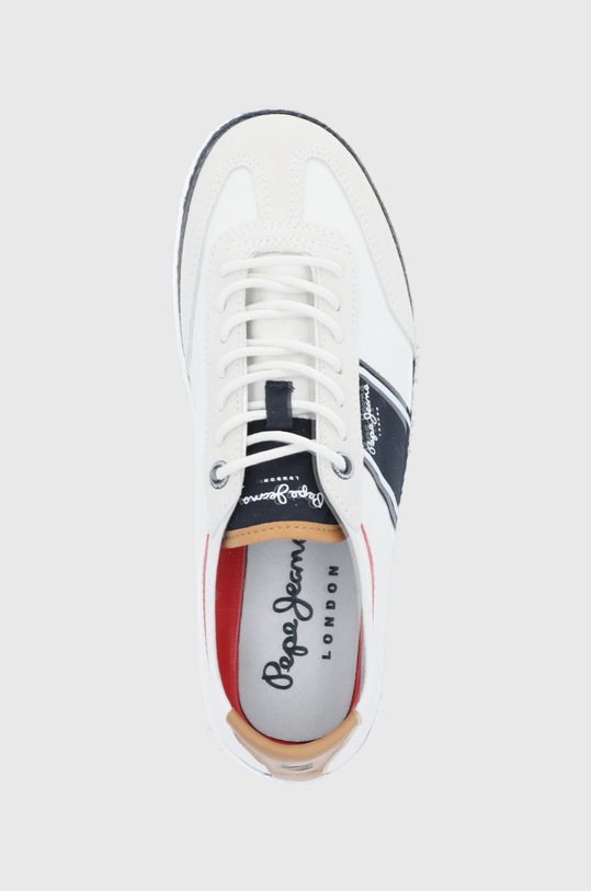 Pepe Jeans tenisówki maui smart biały PMS10298.800