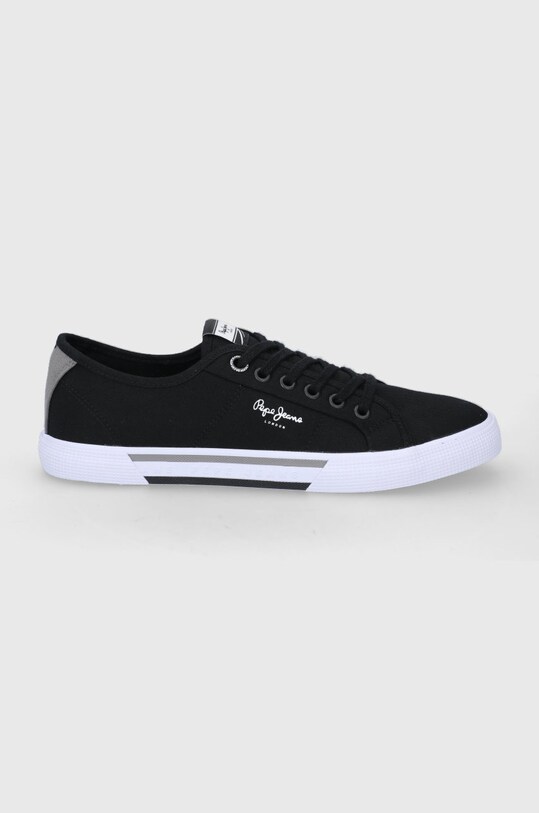 Tenisky Pepe Jeans Brady Men Basic Planet friendly černá PMS30816.999