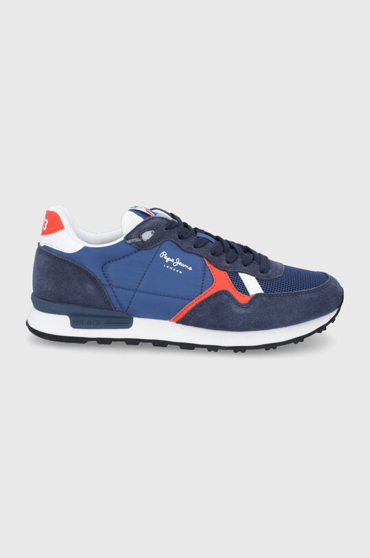 Pepe Jeans buty britt man studio tekstylny granatowy PMS30806.588