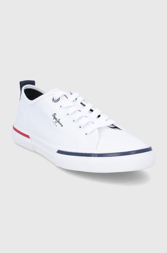 Pepe Jeans tenisówki kenton smart 22 PMS30811.800 biały SS22
