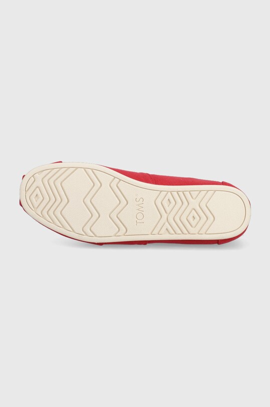 Espadrilky Toms Alpargata 10017665 červená