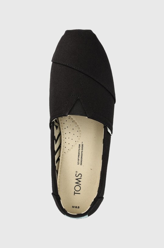 Εσπαντρίγιες Toms Alpargata μαύρο 10017670