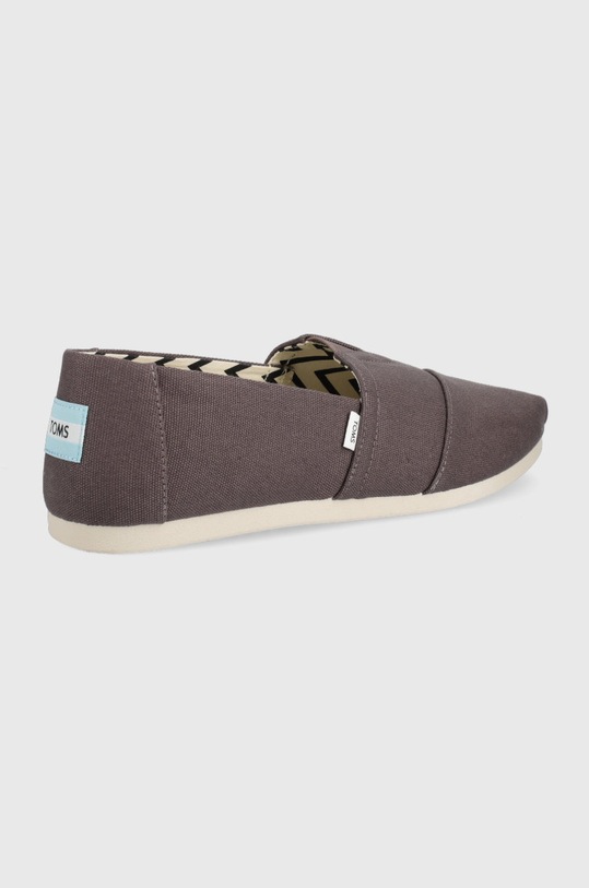 Toms espadryle Alpargata 10017664 szary SS24