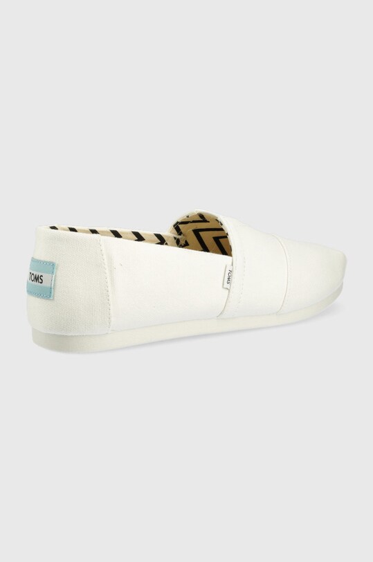 Espadrilky Toms Alpargata 10017679 biela SS25