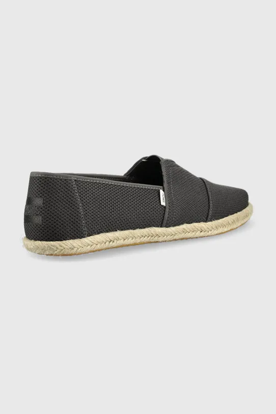 Toms espadrile Alpargata Rope 10017666 gri SS22