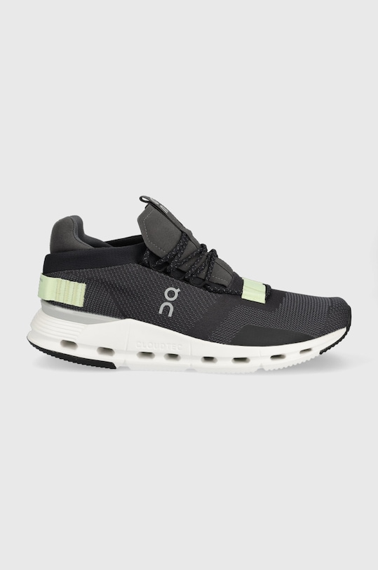 On buty do biegania Cloudnova syntetyczny czarny 2698992