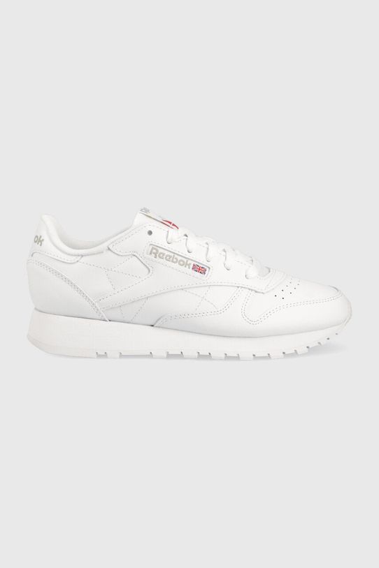 Kožené tenisky Reebok Classic CLASSIC LEATHER platforma bílá GY0953