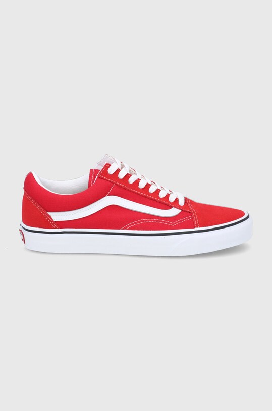 Vans sportcipő Ua Old Skool nappa bőr piros VN0A4BV5JV61