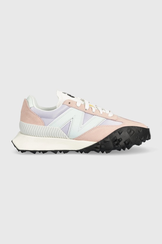 Sneakers boty New Balance Uxc72ta semišová kůže růžová UXC72TA