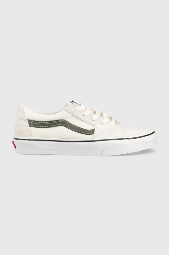 Tenisky Vans Sk8-Low semišová kůže bílá VN0A4UUKB361