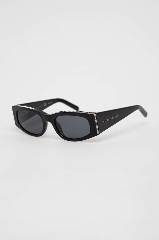 Philipp Plein ochelari de soare SPP025S.550700 negru SS22