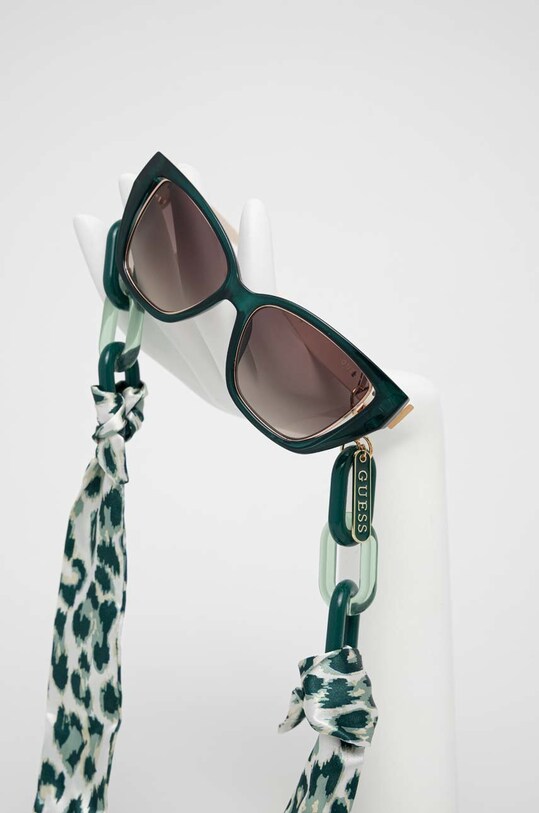 Guess ochelari de soare GU7816.5496F verde