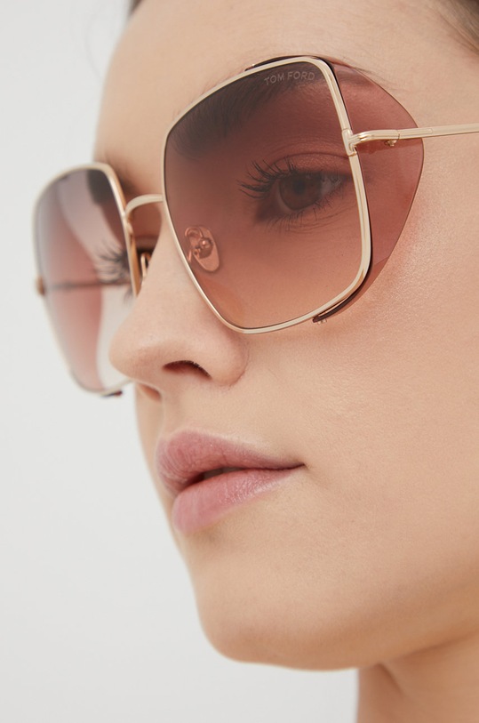 Tom Ford ochelari de soare FT0901.6028F aur