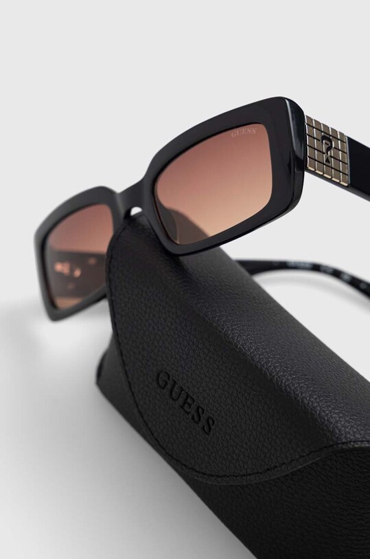 Guess okulary przeciwsłoneczne czarny GU8242.5501F